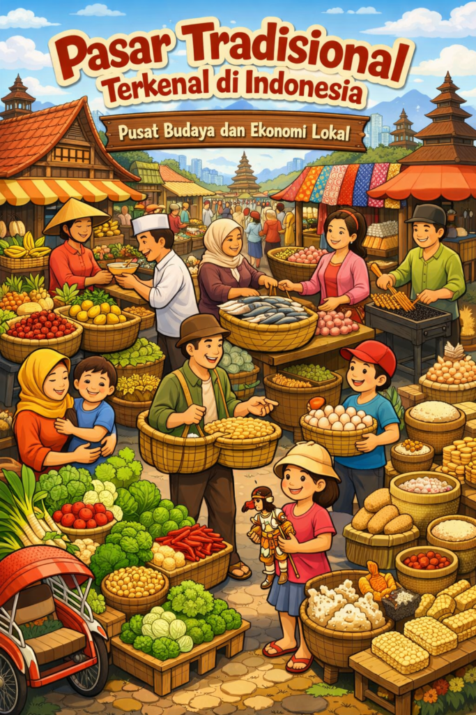 Pasar Tradisional Terkenal di Indonesia: Pusat Budaya dan Ekonomi Lokal