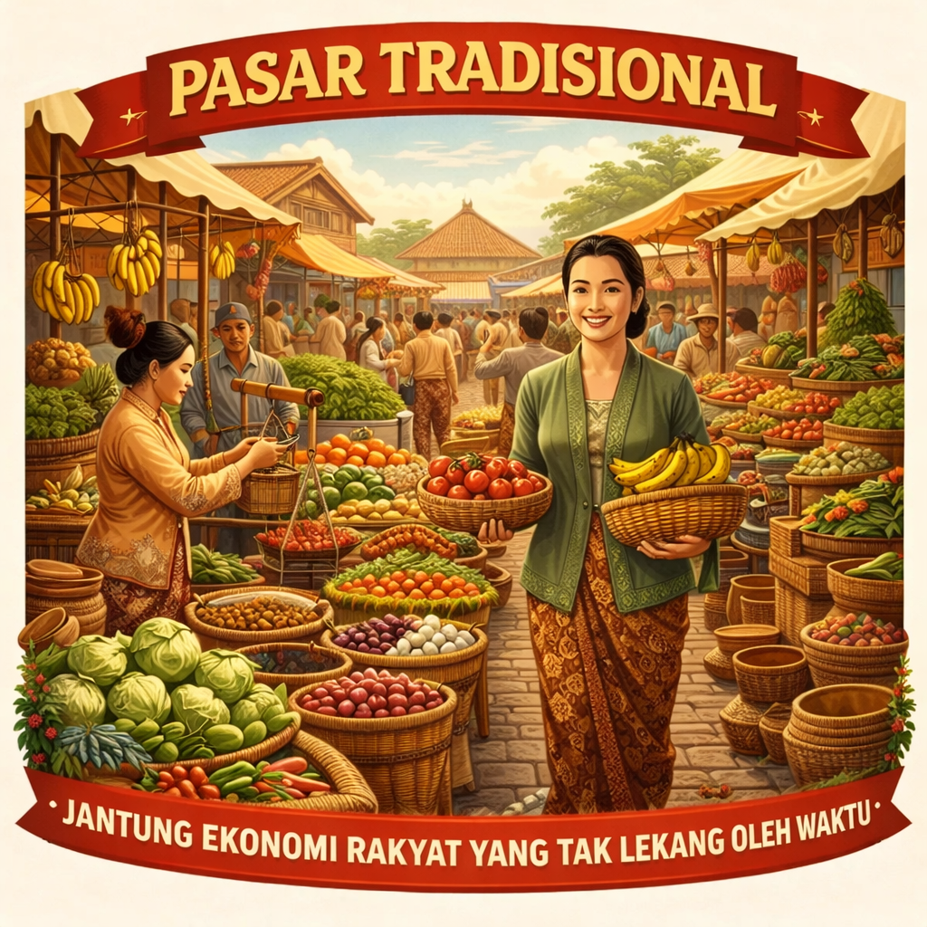 Pasar Tradisional: Jantung Ekonomi Rakyat yang Tak Lekang oleh Waktu