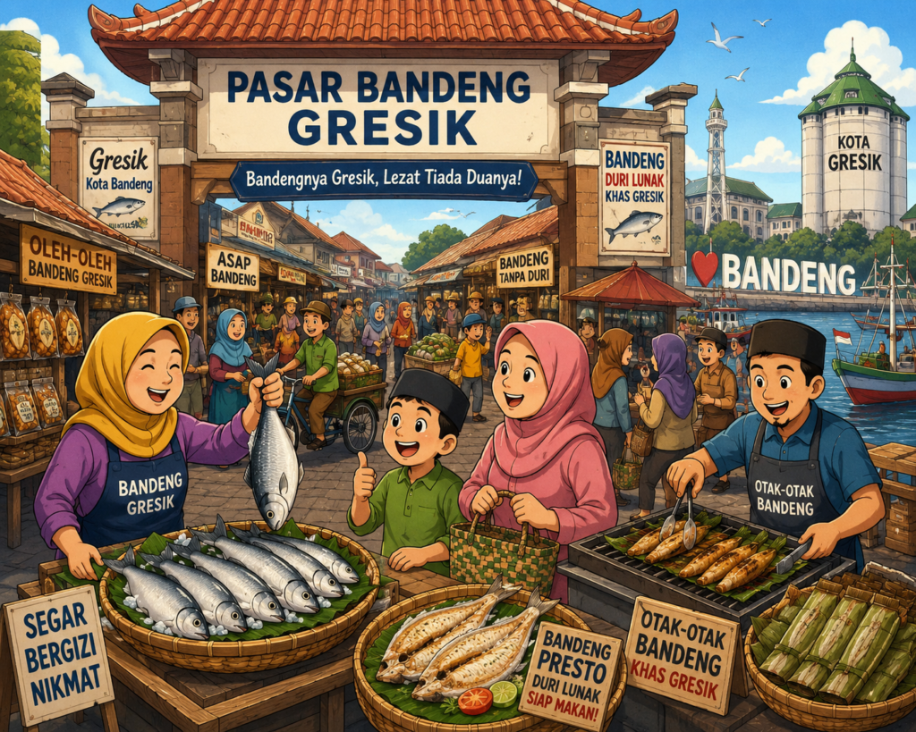 Budaya Pasar Bandeng Gresik